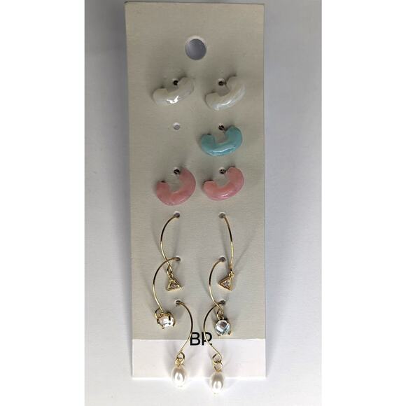 BP Earrings Set of 5 Mix and Match - Picture 2 of 4